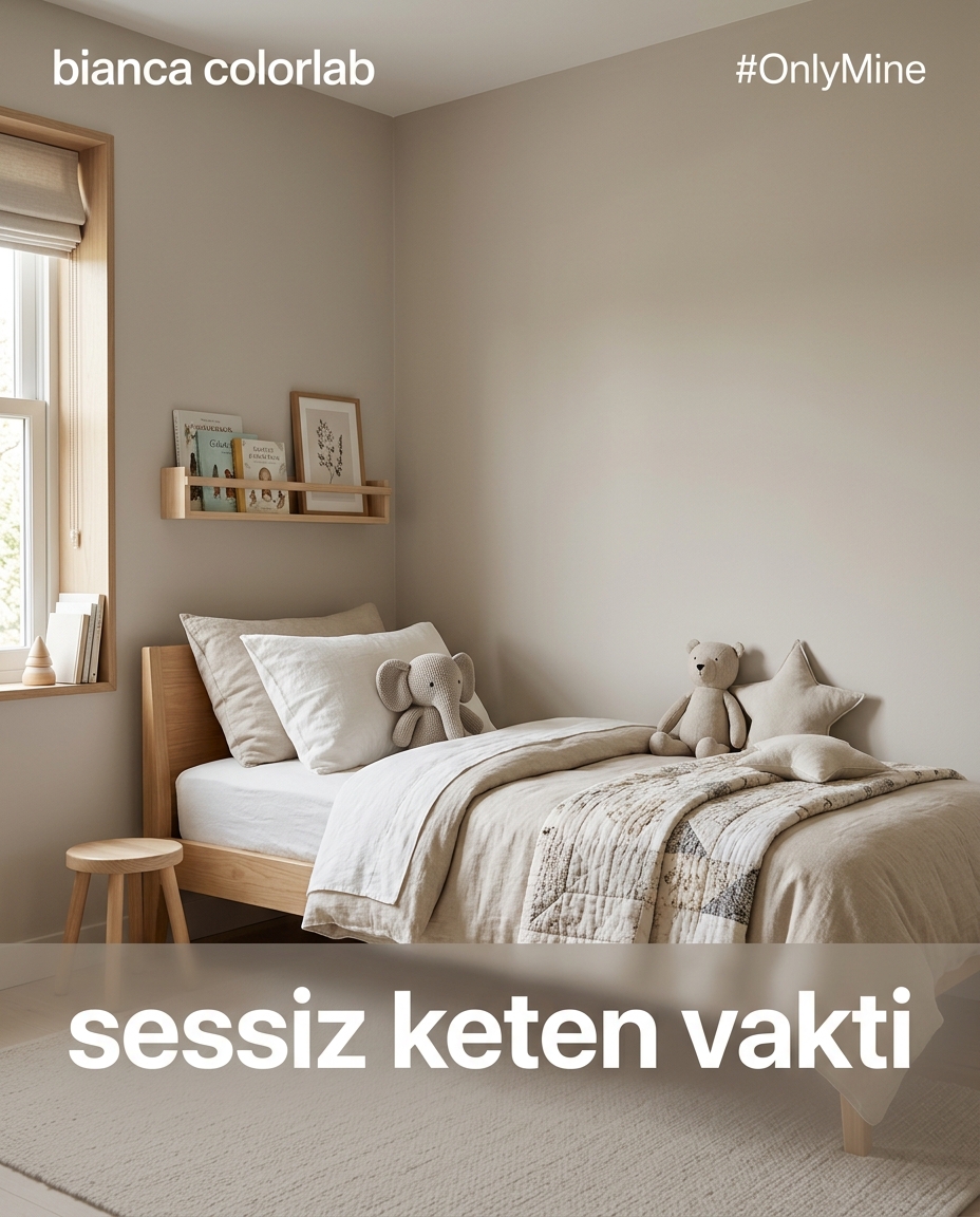 Çocuk Odası İçin Huzurlu Duvar Rengi: Boğa Burcu İlhamı • sessiz keten vakti