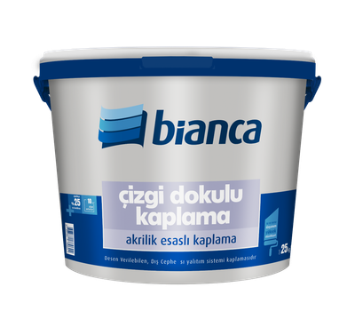 Çizgi Dokulu Akrilik Kaplama